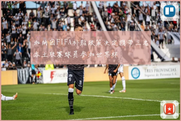 加纳因FIFA补贴政策决定携带三名本土联赛球员参加世界杯